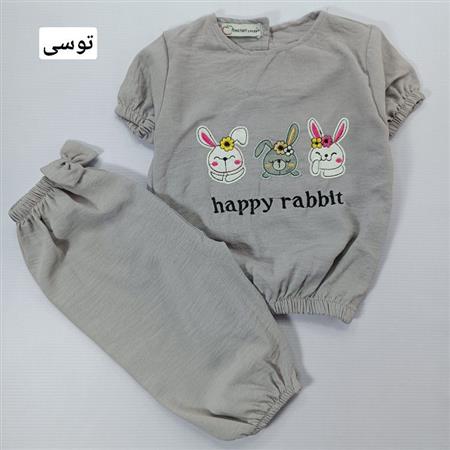 شومیز شلوارک سه خرگوش