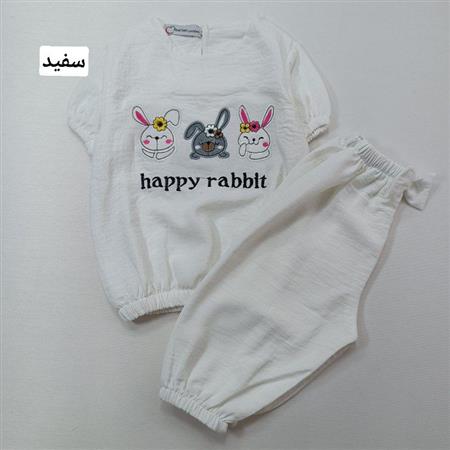 شومیز شلوارک سه خرگوش