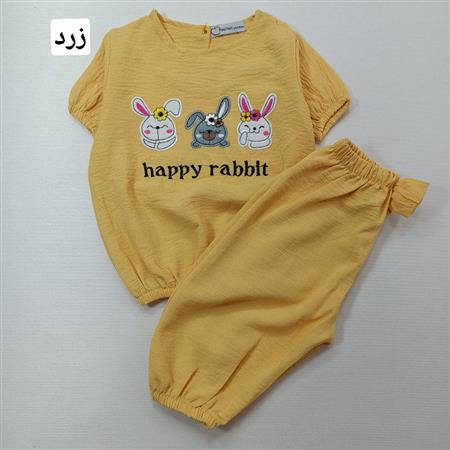 شومیز شلوارک سه خرگوش