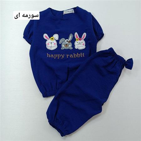 شومیز شلوارک سه خرگوش