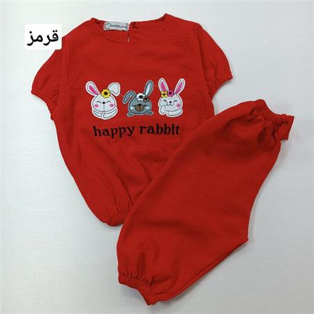 شومیز شلوارک سه خرگوش