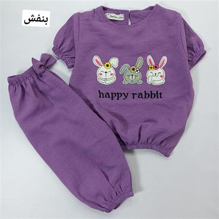 شومیز شلوارک سه خرگوش