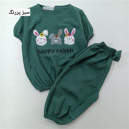 شومیز شلوارک سه خرگوش