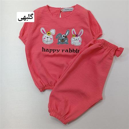 شومیز شلوارک سه خرگوش