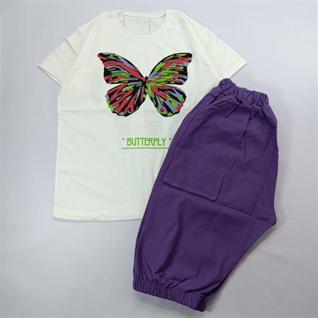 تیشرت شلوارک Butterfly