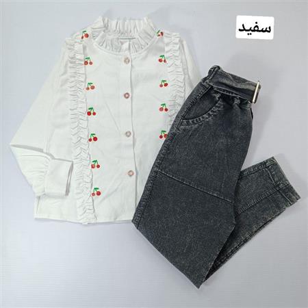 ست مجلسی چین دار آلبالو