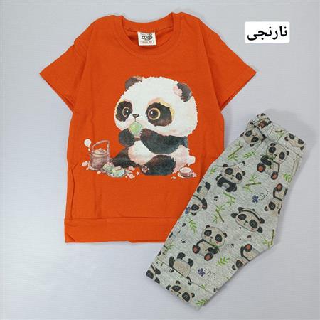 تیشرت شلوارک پاندا خجالتی