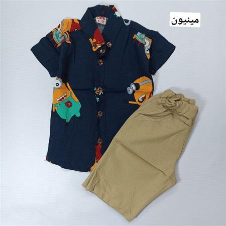تیشرت شلوارک هاوایی میکس