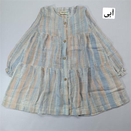 پیراهن یقه گرد گندم