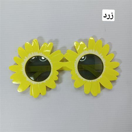 عینک گل های رنگارنگ