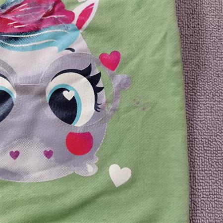 تیشرت شلوارک سبز Pony تکسایز