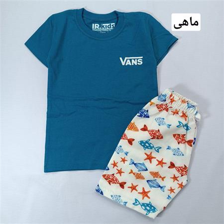 تیشرت شلوارک طرح بهاره