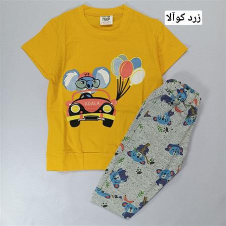 تیشرت شلوارک کوآلا و اسب آبی