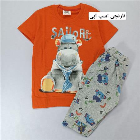 تیشرت شلوارک کوآلا و اسب آبی