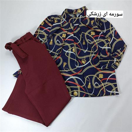 شومیز شلوار زنجیری مهشید