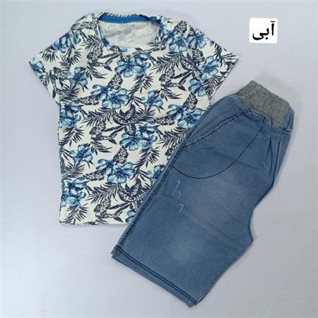 تیشرت شلوارک اسپرت برگ ها
