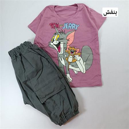 تیشرت شلوارک Tom and Jerry