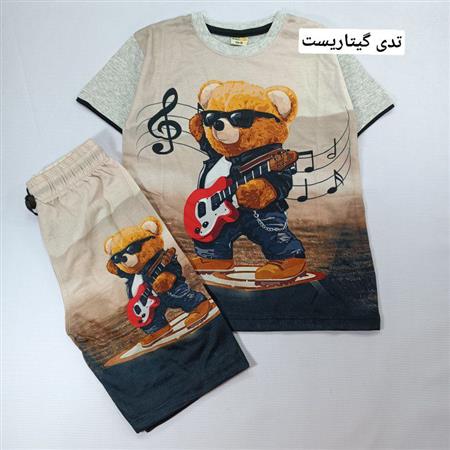 تیشرت شلوارک پسرانه اسپایدرمن و تدی
