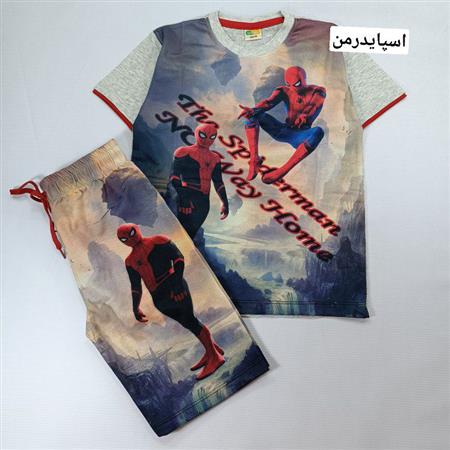 تیشرت شلوارک پسرانه اسپایدرمن و تدی