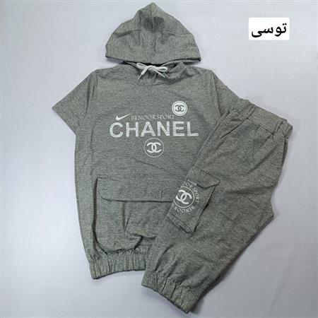 تیشرت شلوارک channel نگینی