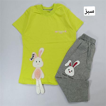 تیشرت شلوارک خرگوش پشمالو