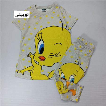 تیشرت شلوار فانتزی طرحدار