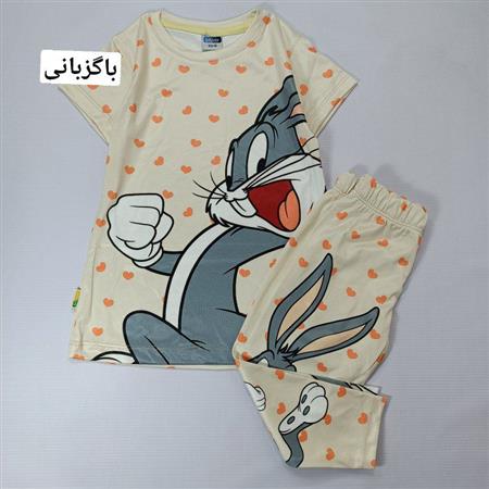 تیشرت شلوار فانتزی طرحدار
