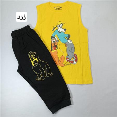 تاپ شلوارک گوفی و سگ