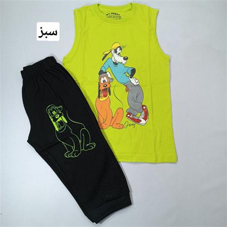 تاپ شلوارک گوفی و سگ