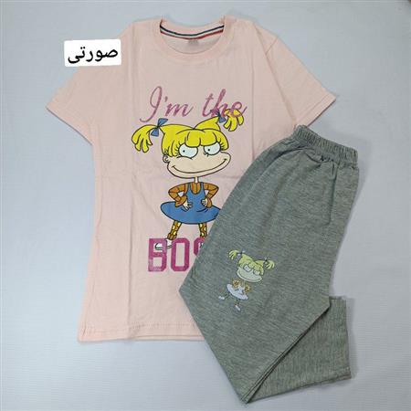 تیشرت شلوار دختر بامزه