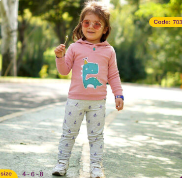 هودی شلوار دایناسور