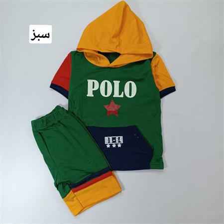 هودی شلوارک polo ستاره