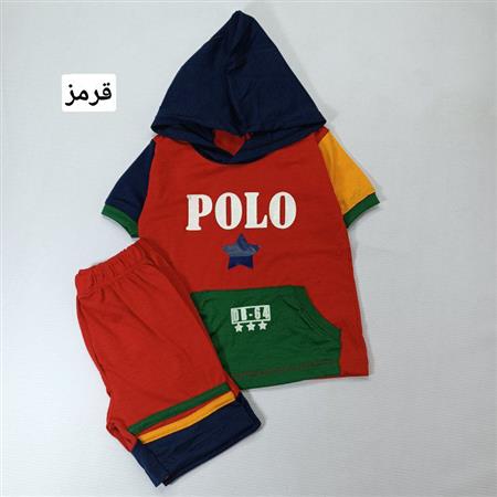 هودی شلوارک polo ستاره