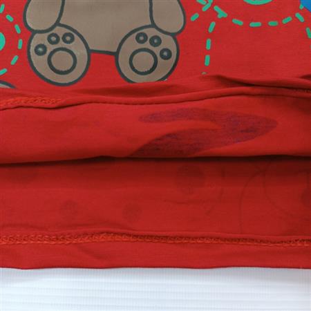 تیشرت شلوارک تدی نقطه چین