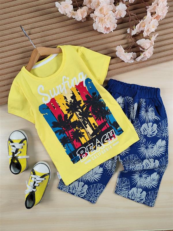 تیشرت شلوارک Beach California