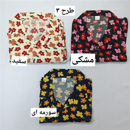 پیراهن یقه دار باغ گل