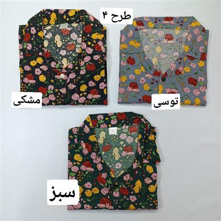پیراهن یقه دار باغ گل