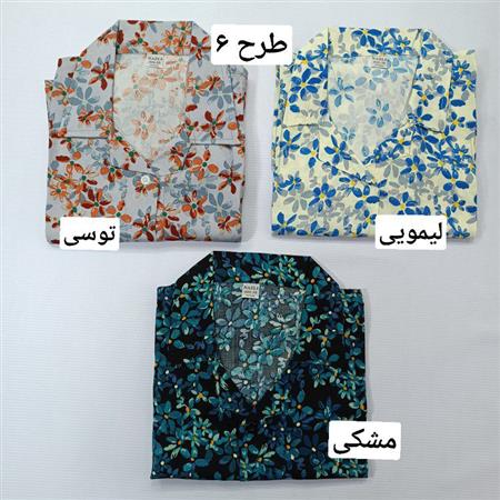 پیراهن یقه دار باغ گل
