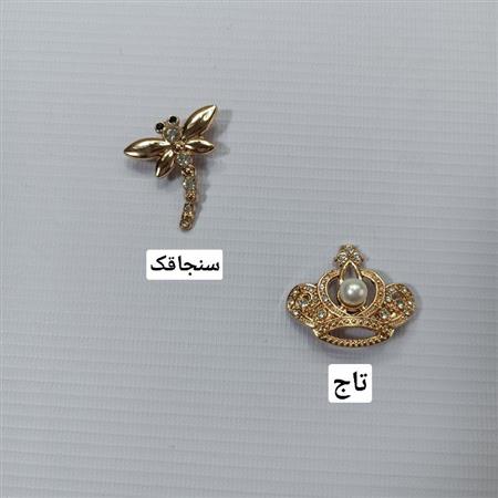 سنجاق سینه تاج و سنجاقک