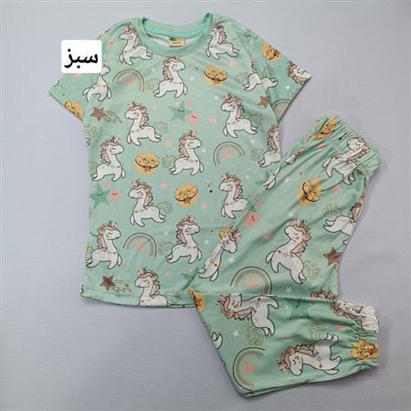 تیشرت شلوار فانتزی طرحدار ۲