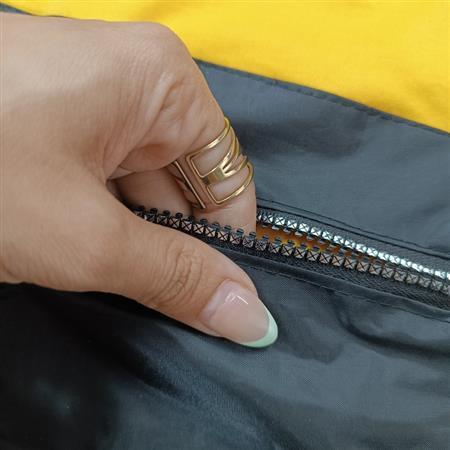 تیشرت شلوارک جلو تور جیب دار