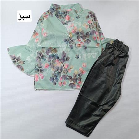 تیشرت شلوارک یقه ژاپنی