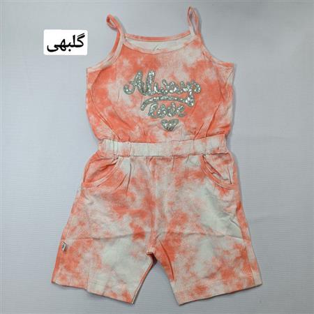 رامپر دخترانه love پولکی