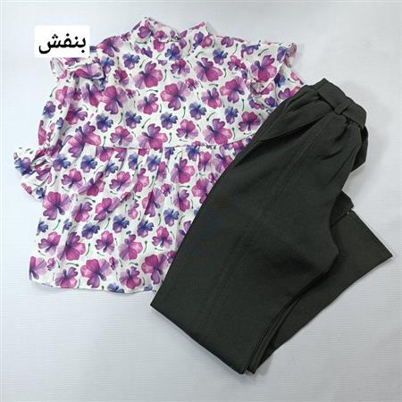 شومیز شلوار گلگلی افسانه