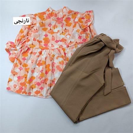 شومیز شلوار گلگلی افسانه
