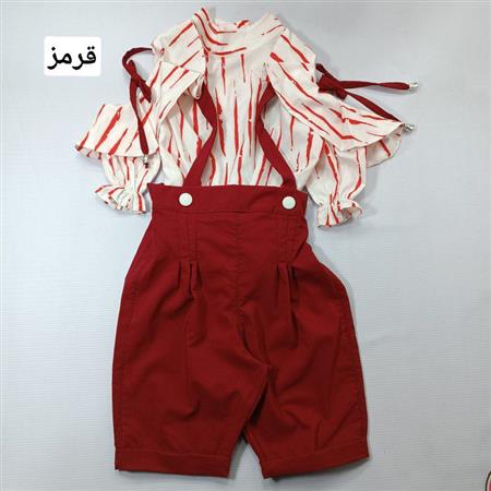 شومیز شلوارک ساس بندی نغمه