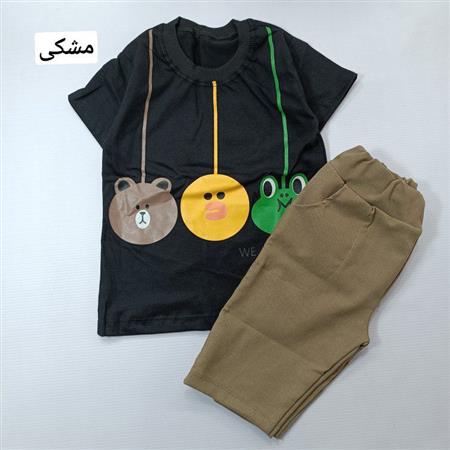 تیشرت شلوارک خانواده حیوانات