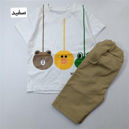 تیشرت شلوارک خانواده حیوانات