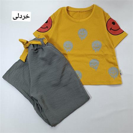 کراپ شلوار ایموجی روح
