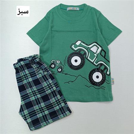 تیشرت شلوارک دو ماشین